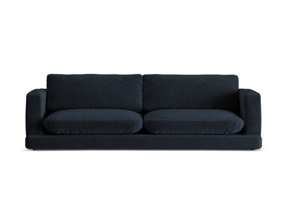 Ibiza — Sofa Dark Blue (Riviera 79) Black Plastic