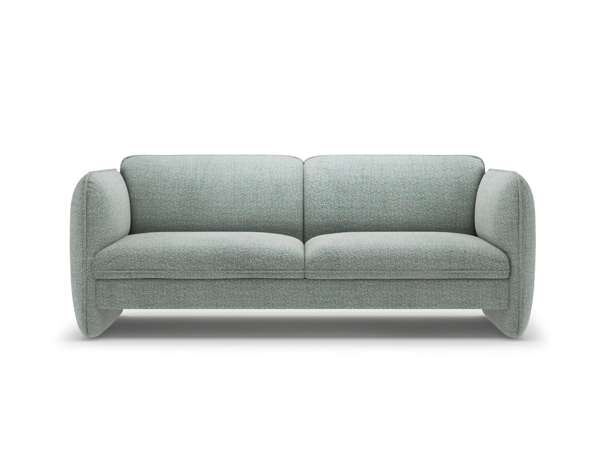 Georgia — Sofa (204x90x80 cm) Muted Blue (SILENCIO 72)