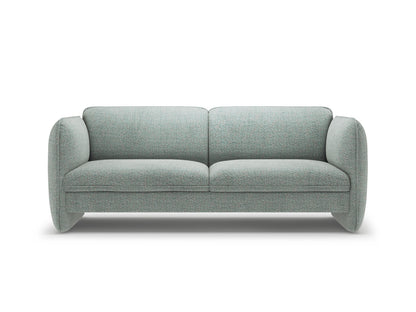 Georgia — Sofa (204x90x80 cm) Muted Blue (SILENCIO 72)