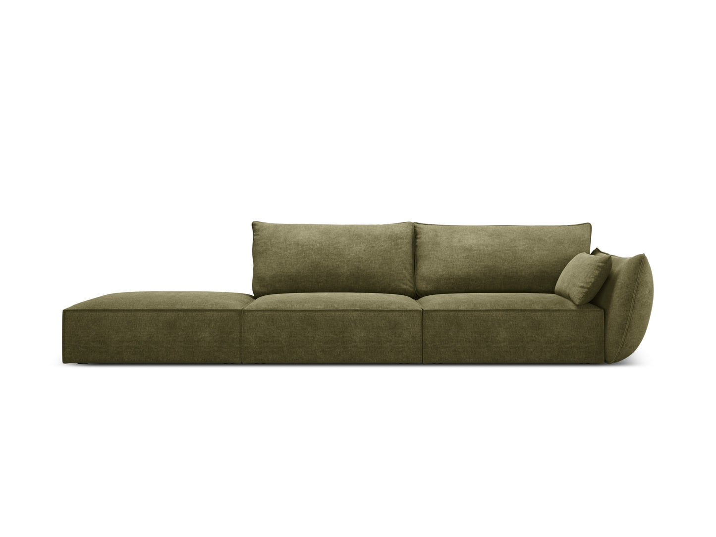 Kaelle — Sofa Green (Over The Horizon 38) Black Plastic Left