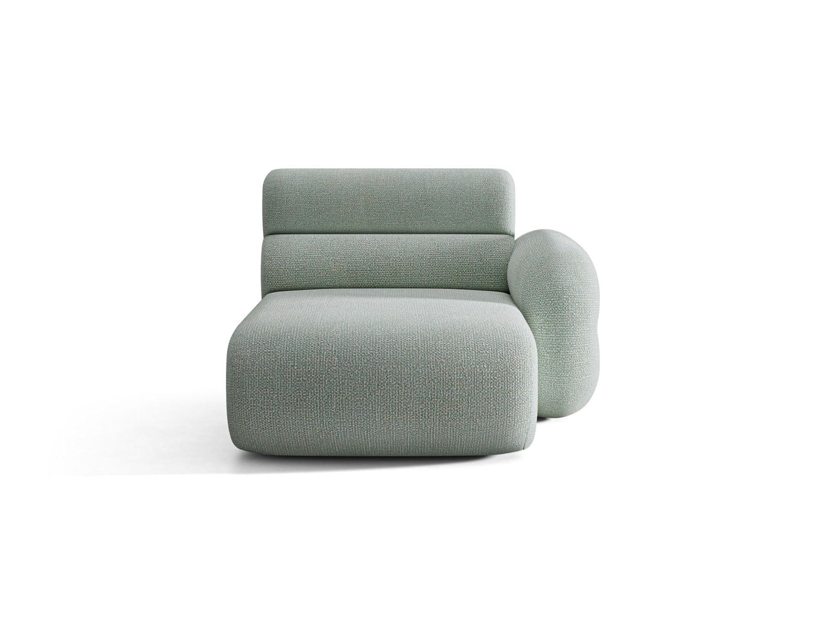 Neo — Chaise Longue (110x165x83 cm) Muted Blue (SILENCIO 72) Right