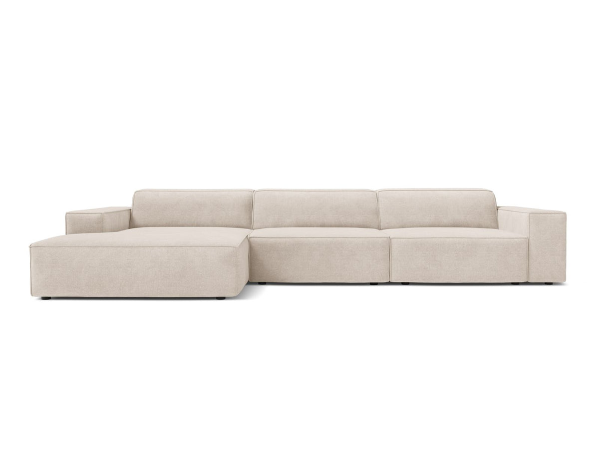 Jodie — Corner Sofa (284x162x77 cm) Beige (Liberty 2) Left