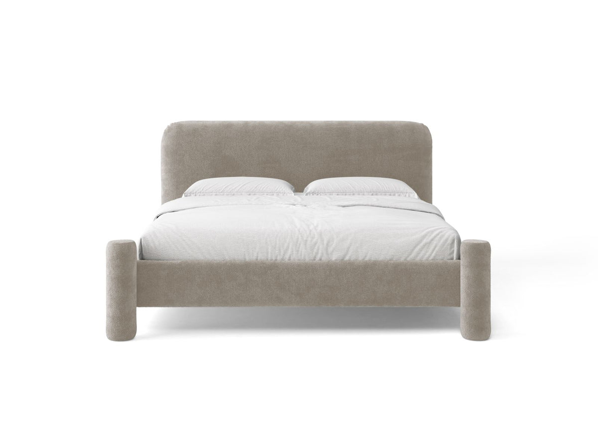 Vera — Bed (184x223x100 cm) Beige (Perfect Harmony 04)