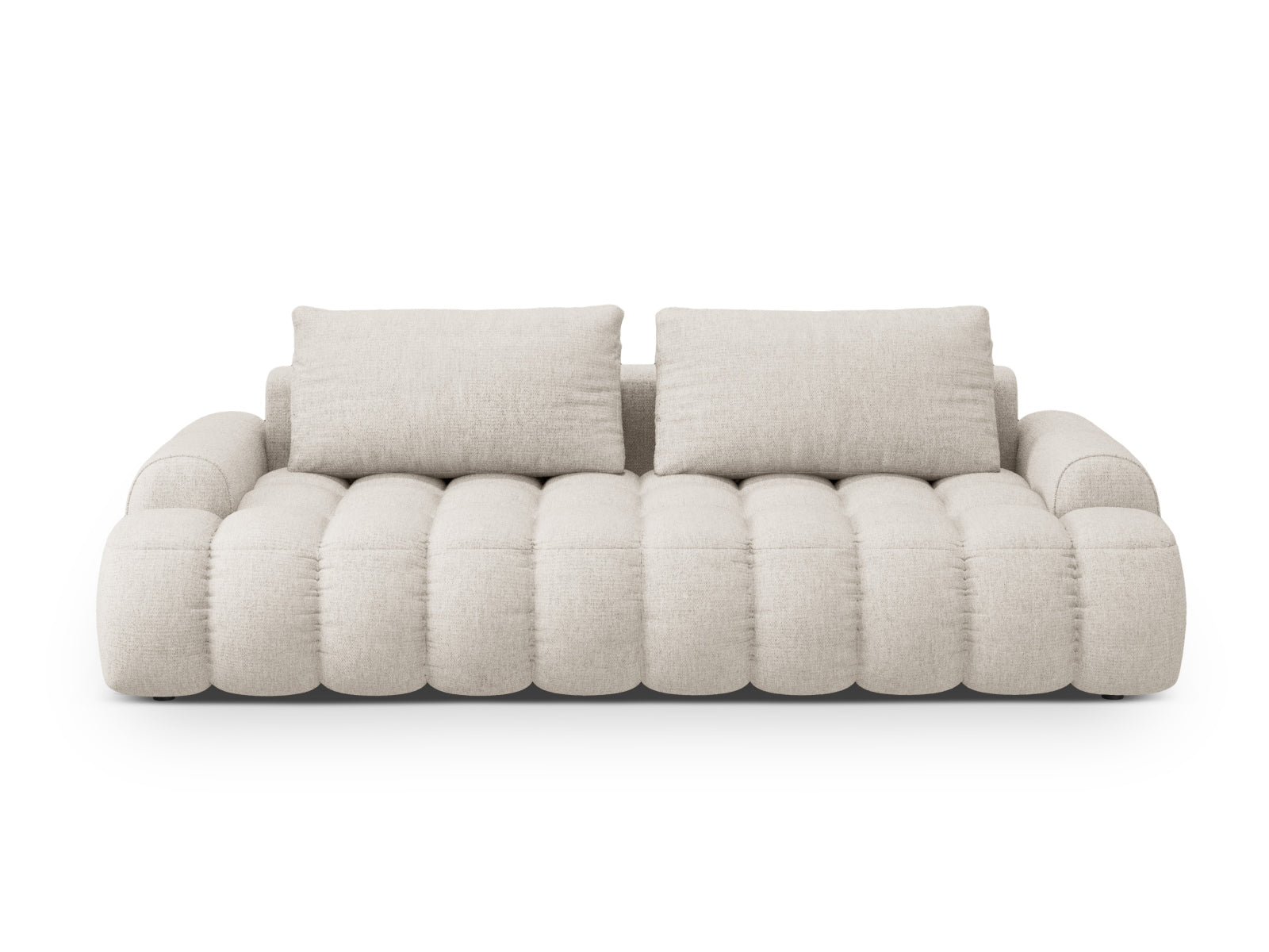 Linz — diivan Beige (Sorella 03) Must plastik