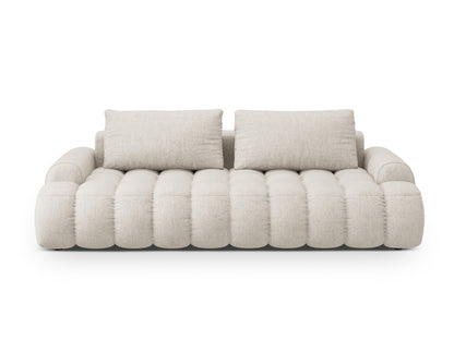 Linz — Sofa Beige (Sorella 03) Black Plastic