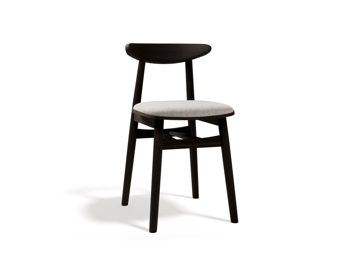 Bony — Chair (42x47x80 cm) Light Grey (BABEL LIGHT GREY) Wenge