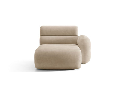 Neo — Chaise Longue (110x165x83 cm) Dark Beige (Golden 21) Right