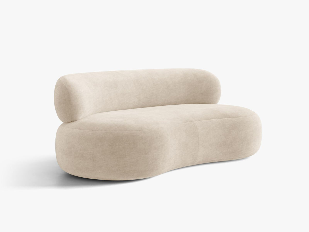 Aura — Sofa (186x101x75 cm) Light Beige (Golden 03)