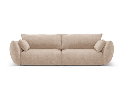 Matera — Diivan Beige (Haga 30) Must plastik