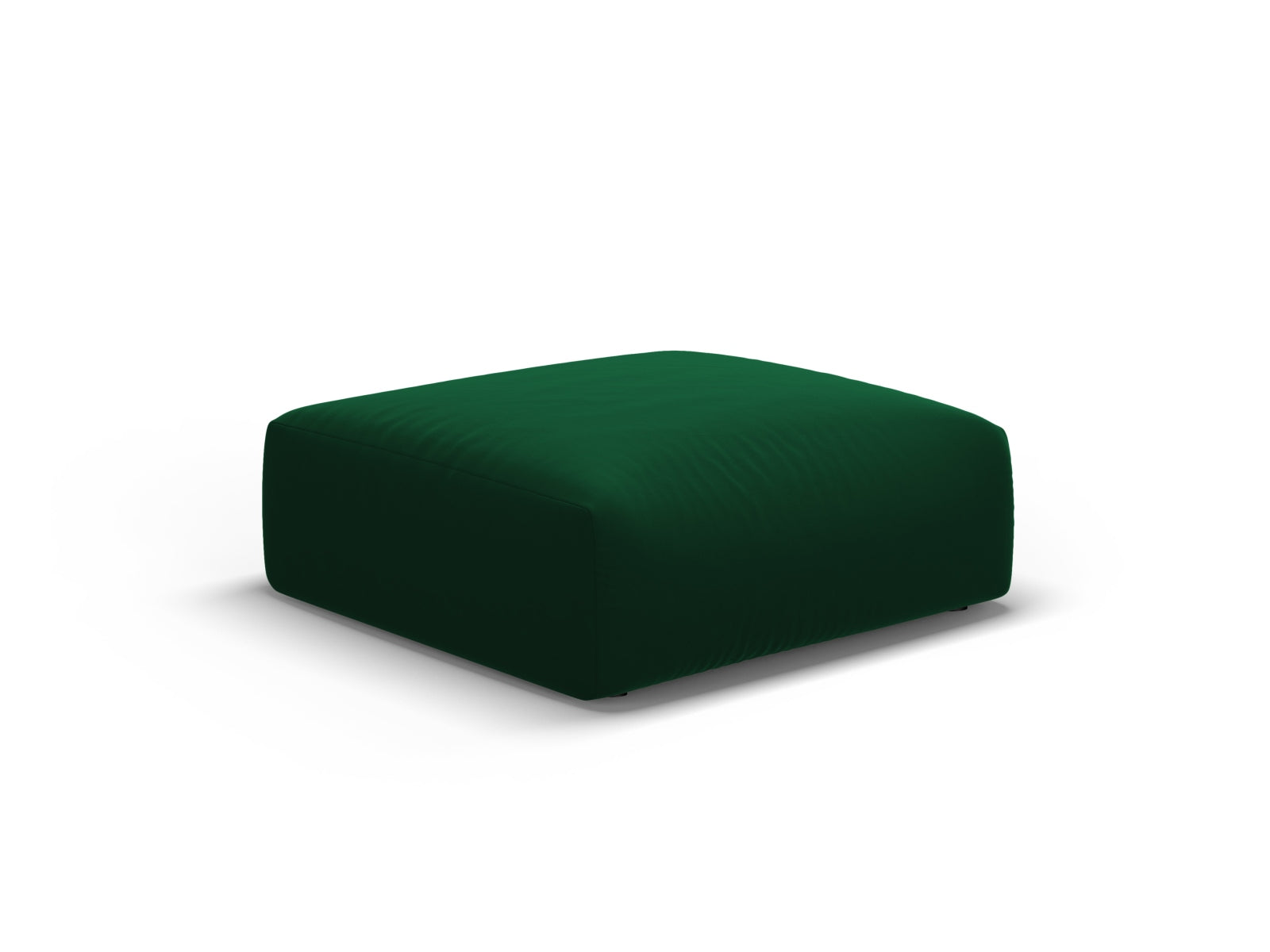 Matera — Pouf Bottle Green (Salvador 7) Must plastik vasak