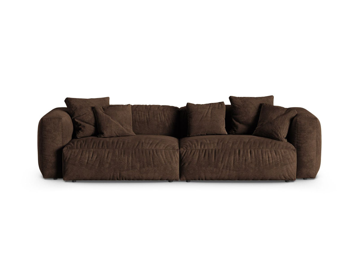 Martina — Sofa Chocolate (Vogue 6) Black Plastic