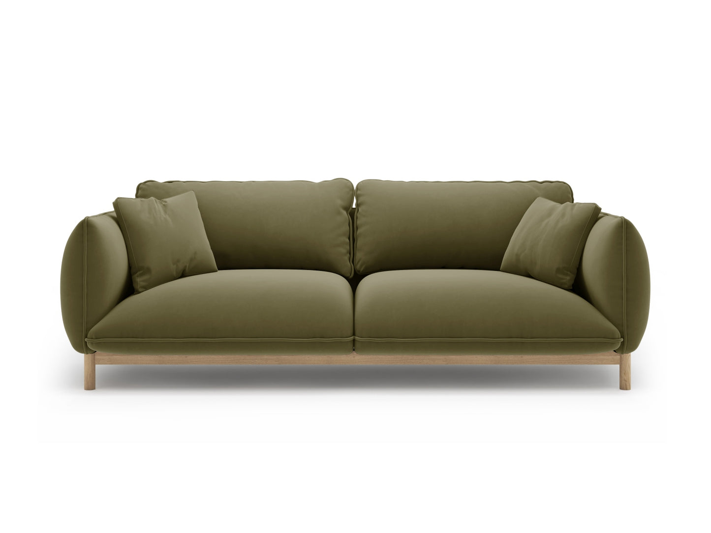 Ada — Sofa (208x101x78 cm) Light Green (Casino Forest)