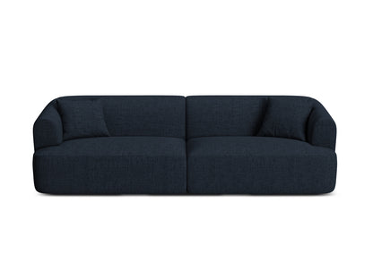 Campi — Sofa Royal Blue (Moly 79) Black Plastic