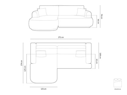Ella — Corner Sofa (271x174x88 cm)