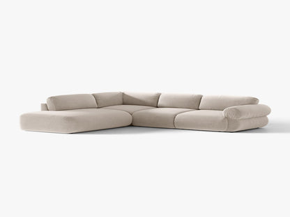 Ophelia — Corner Sofa (289x243x84 cm) Beige (Salvador 1) Left