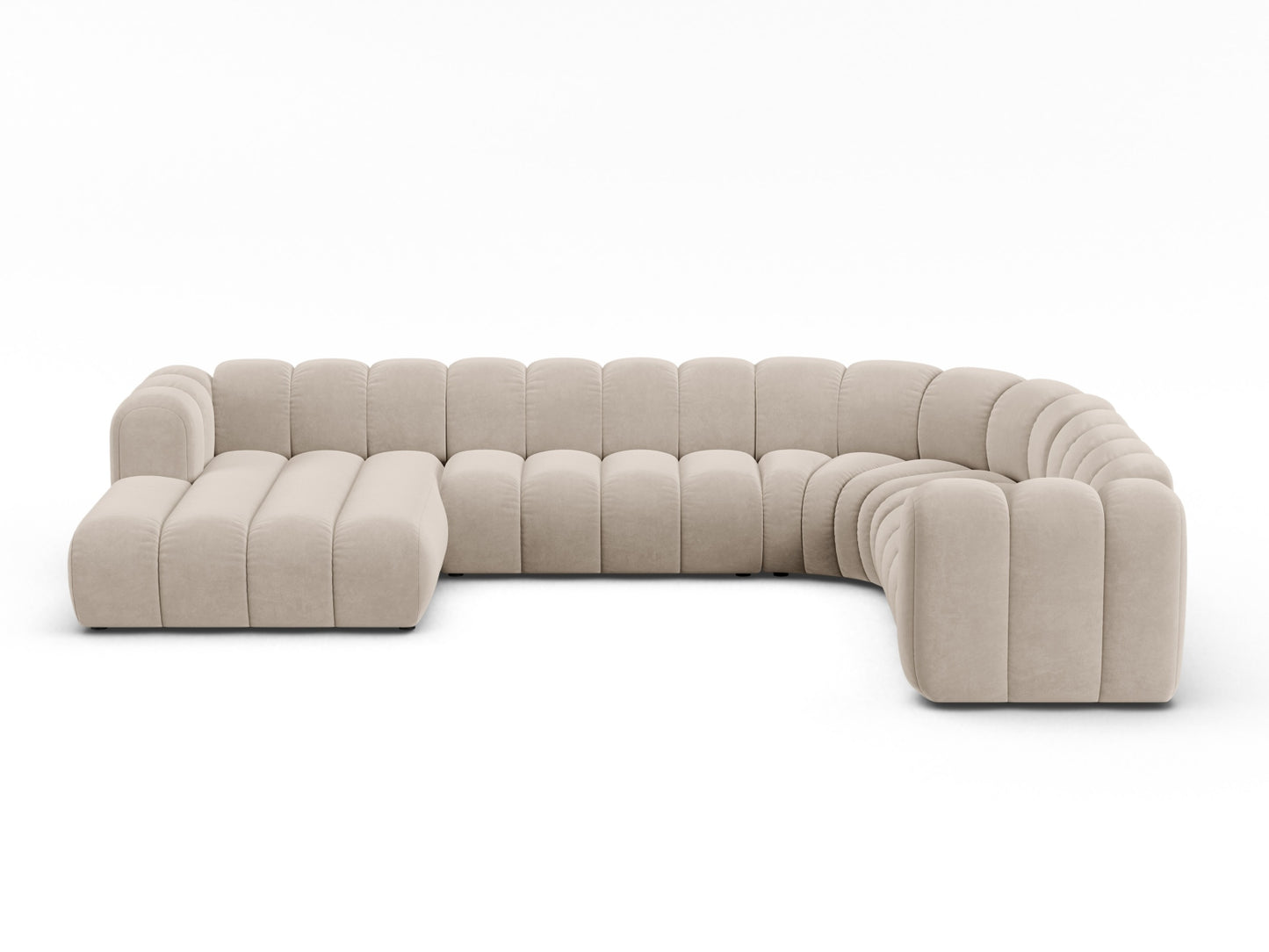 Lupine — Panoraminė sofa (370,0 x 280,0 x 70,0 cm)