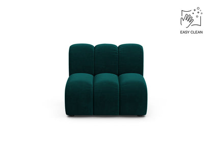 Lupine — Modular Sofa Deep Petrol (Venus 2911) Black Plastic