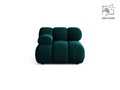 Bellis — Modular Sofa (94x94x70 cm) Deep Petrol (Venus 2911) Left