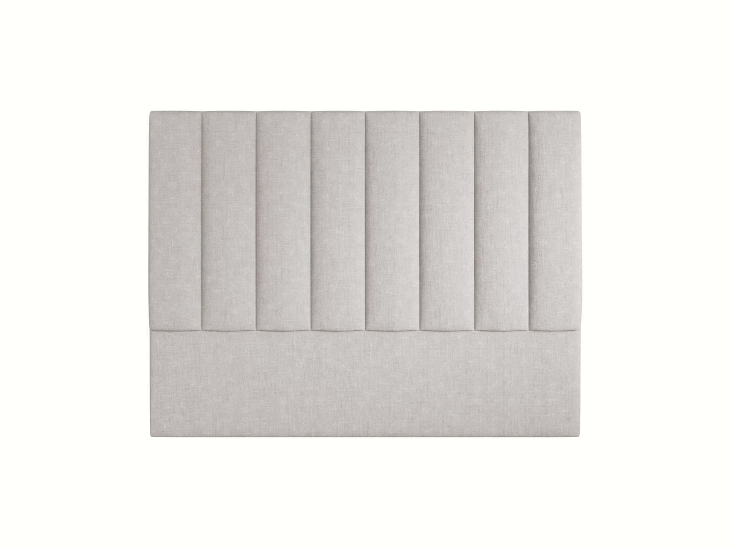 Marl — Headboard Light Grey (Liberty 18) Black Plastic