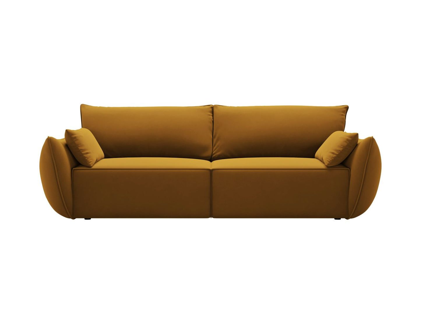 Kaelle — Sofa (244x97x91 cm) Yellow (Bluvel 68)