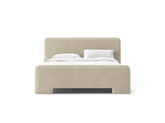 Eda — Bed (151x216x100 cm) Light Beige (Casino Pearl)