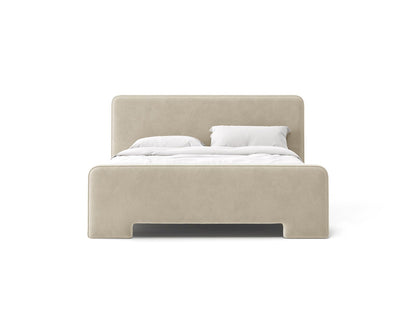 Eda — Bed (171x216x100 cm) Light Beige (Casino Pearl)