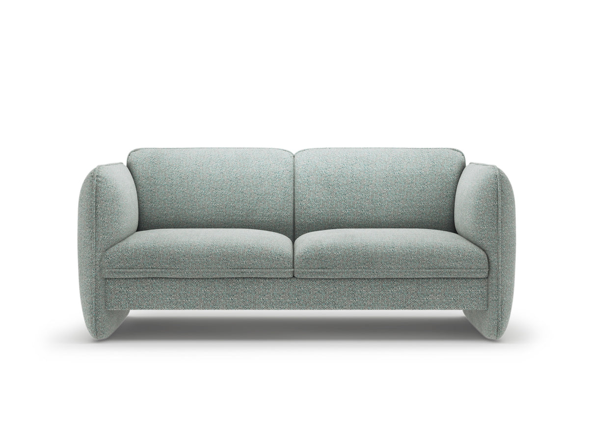 Georgia — Sofa (168x90x80 cm) Muted Blue (SILENCIO 72)