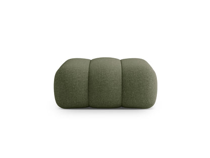 Koge — Pouf Green (Eden 12 Olive) Black Plastic