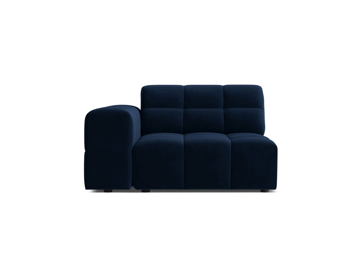 Jennifer — Modular Sofa (106x102x78 cm) Royal Blue (Bluvel 86) Left