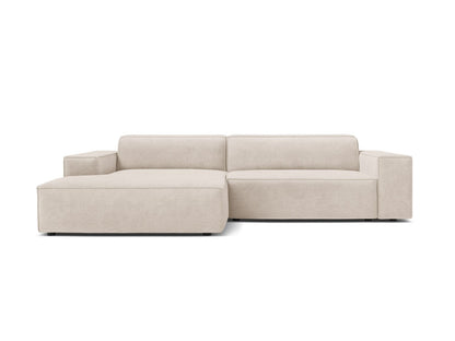 Jodie — Corner Sofa (224x162x77 cm) Beige (Liberty 2) Left