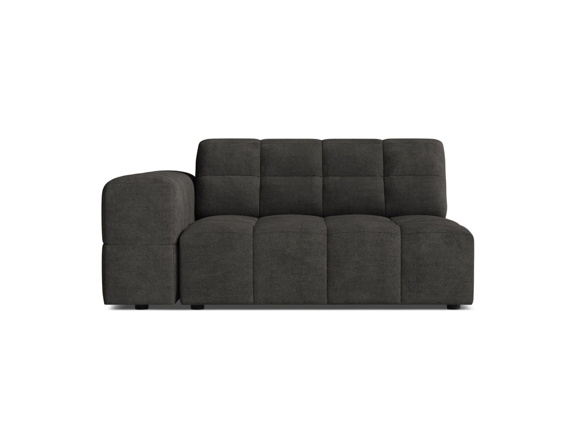 Jennifer — Modular Sofa (126x102x78 cm) Dark Grey (Eden 20 Graphite)
