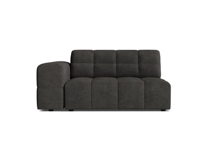 Jennifer — Modular Sofa (126x102x78 cm) Dark Grey (Eden 20 Graphite)