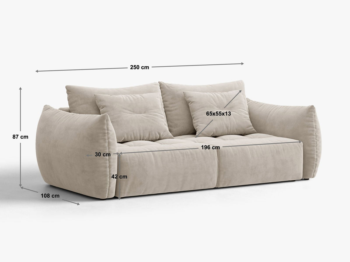 Bloom — Sofa (250x108x87 cm)