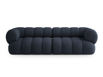 Koge — Sofa Light Grey (Eden 18 Grey) Black Plastic
