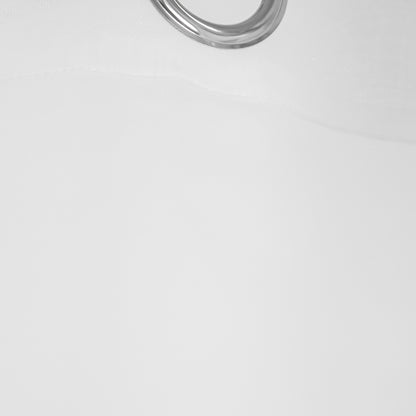 B2 Essentials Swiss Voal White Curtain with Rings 300x160 cm