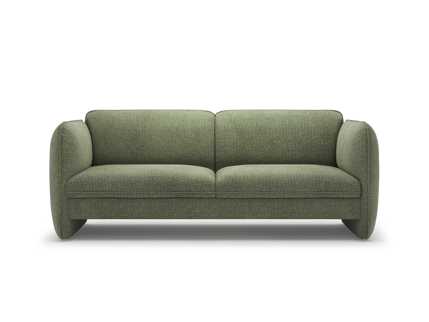 Georgia — Sofa (204x90x80 cm) Green (SILENCIO 34)