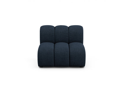 Lupine — Modular Sofa Dark Blue (Baloo 2088) Black Plastic