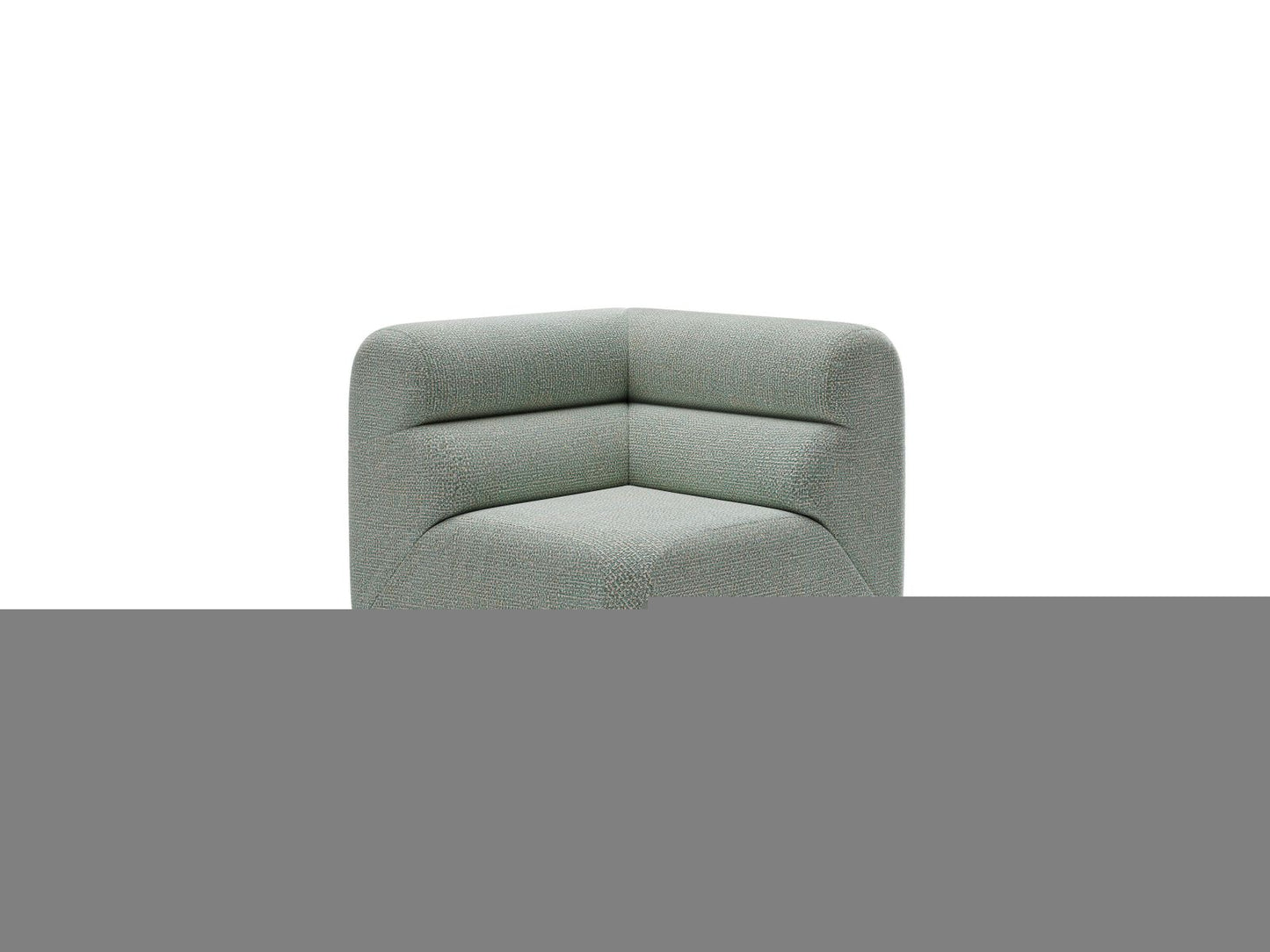 Neo — Modular Sofa (100x100x83 cm) Muted Blue (SILENCIO 72)