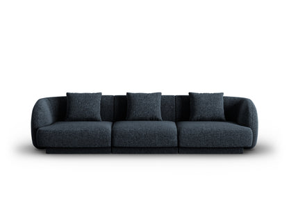 Tulum — Sofa Royal Blue (Haga 86) Black Plastic