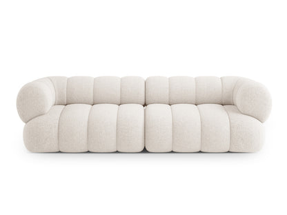 Koge — Sofa Light Beige (Eden 2 Pearl) Black Plastic