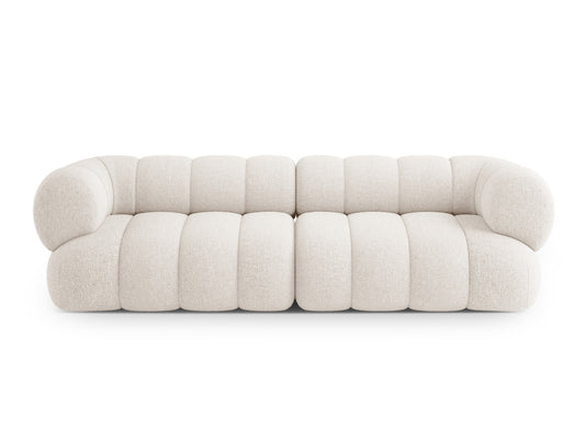 Koge — Sofa Light Beige (Eden 2 Pearl) Black Plastic