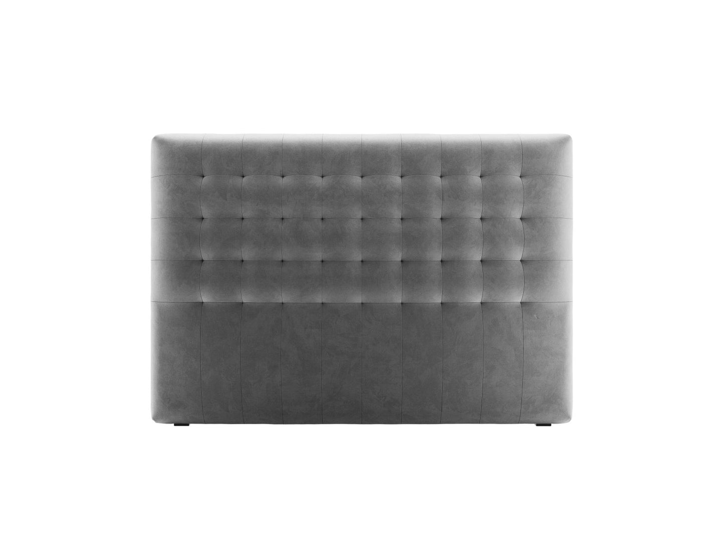 Nova — Headboard Grey (Paris Steel) Black Plastic
