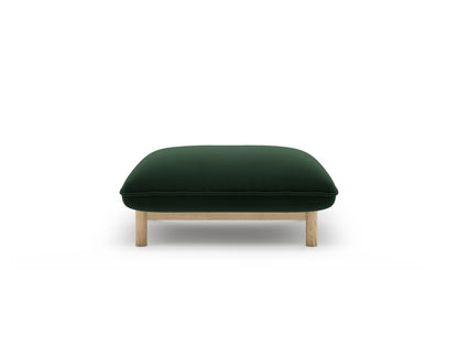 Ada — Pouf (80x65x44 cm) Bottle Green (Casino Deep Green)