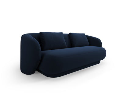 Camden — Sofa Royal Blue (Casino Deep Blue) Black Plastic