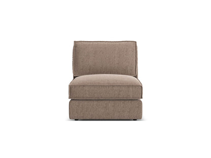Pola — Modular Sofa Light Brown (BABEL TAUPE) Black Plastic