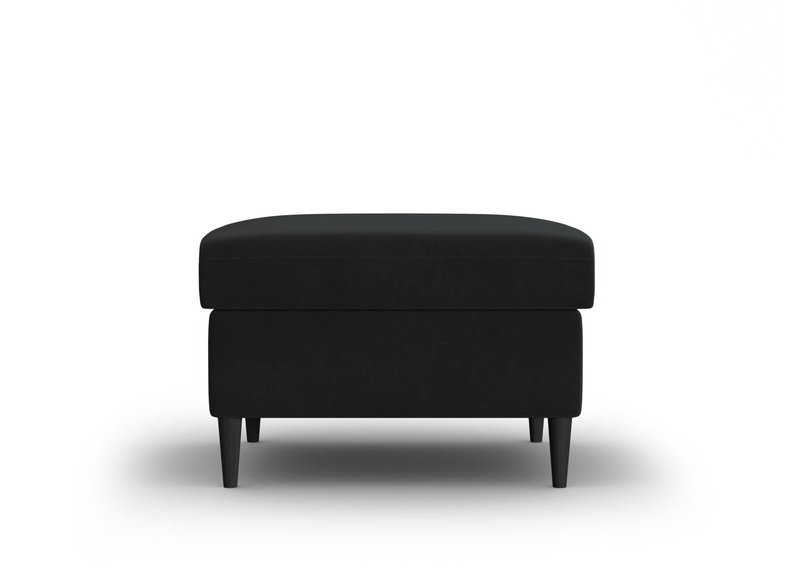 Kyoto — Pouf Black (Riviera 100) Must pöök