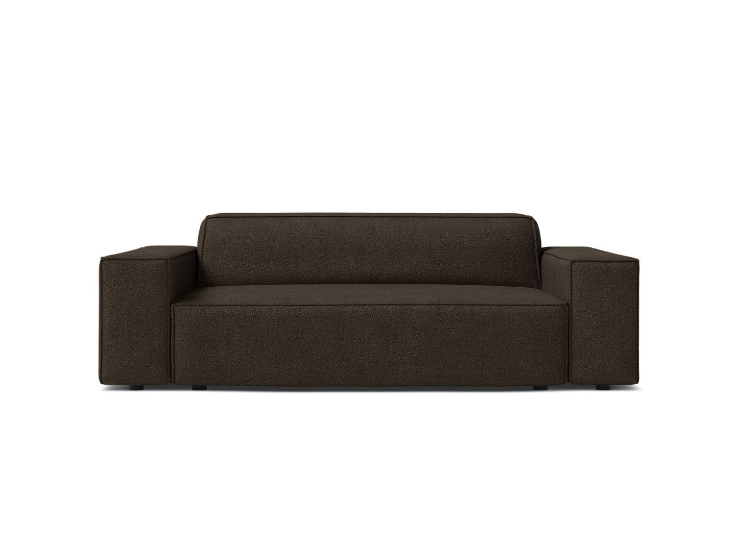 Jodie — Sofa Brown (Baloo 2081) Black Plastic