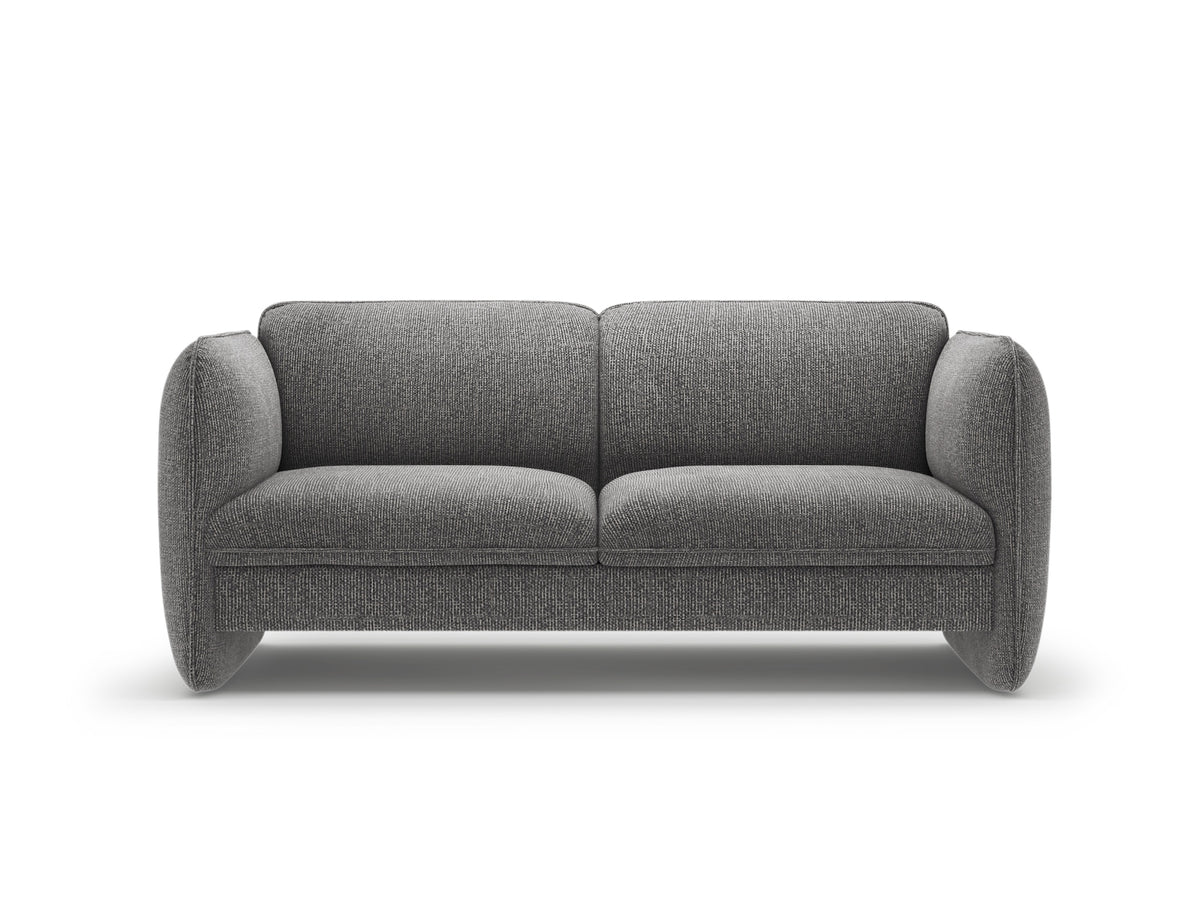 Georgia — Sofa (168x90x80 cm) Dark Grey (SILENCIO 97)
