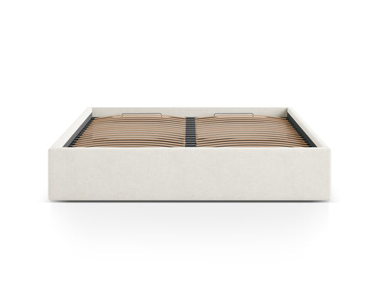 Susan — Bed Light Beige (Moly 02) Black Plastic