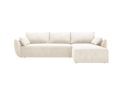Kaelle — Corner Sofa (252x165x87 cm) Light Beige (Over The Horizon 03) Right